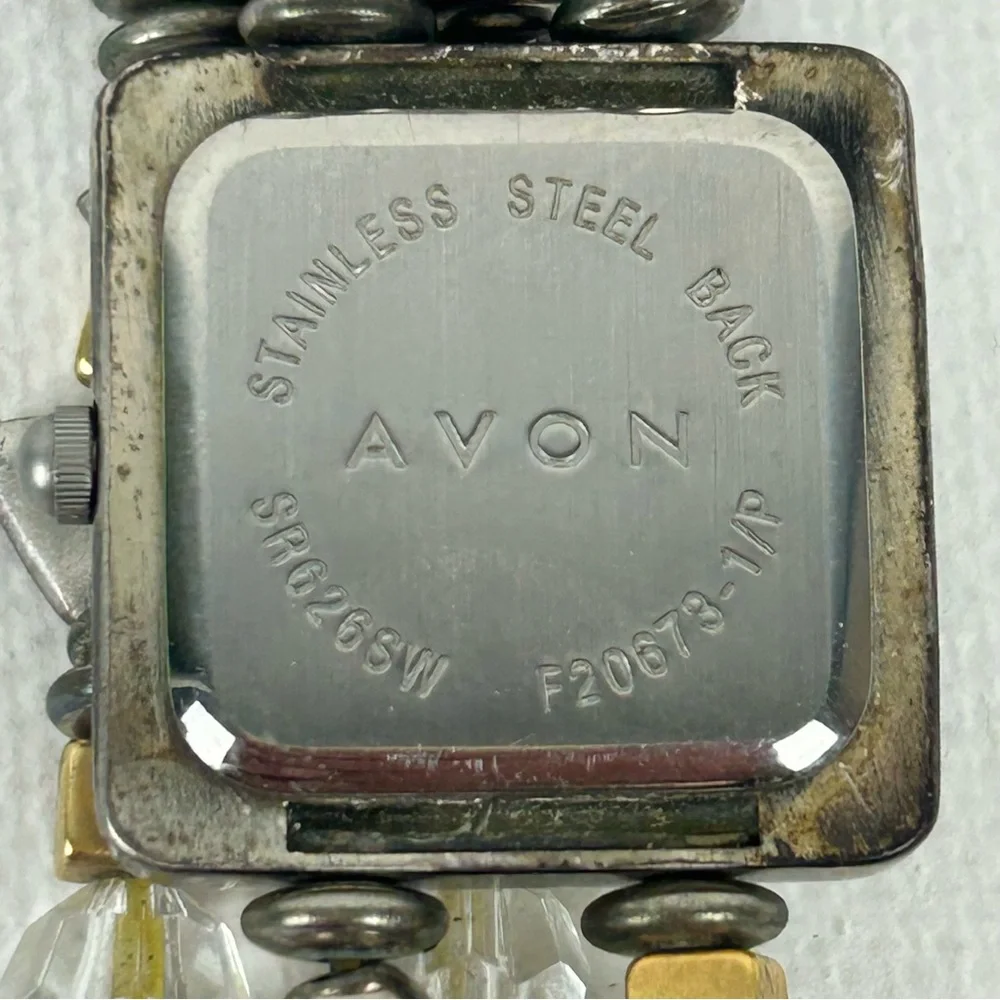 Avon “Words to Live By” Quartz Women’s watch w/ inspirational charms